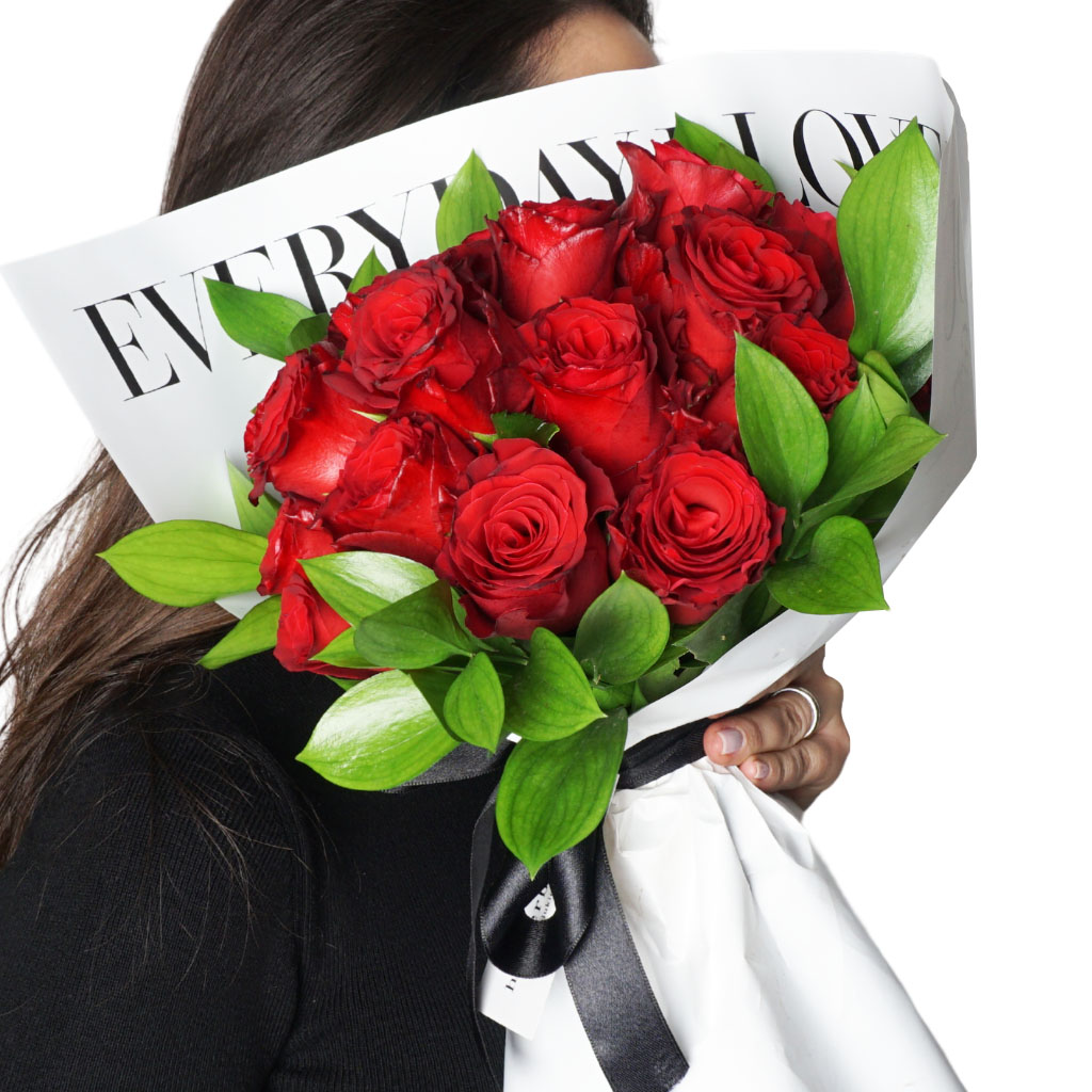 Everyday I Love You Bouquet (Kırmızı Güller Buketi)