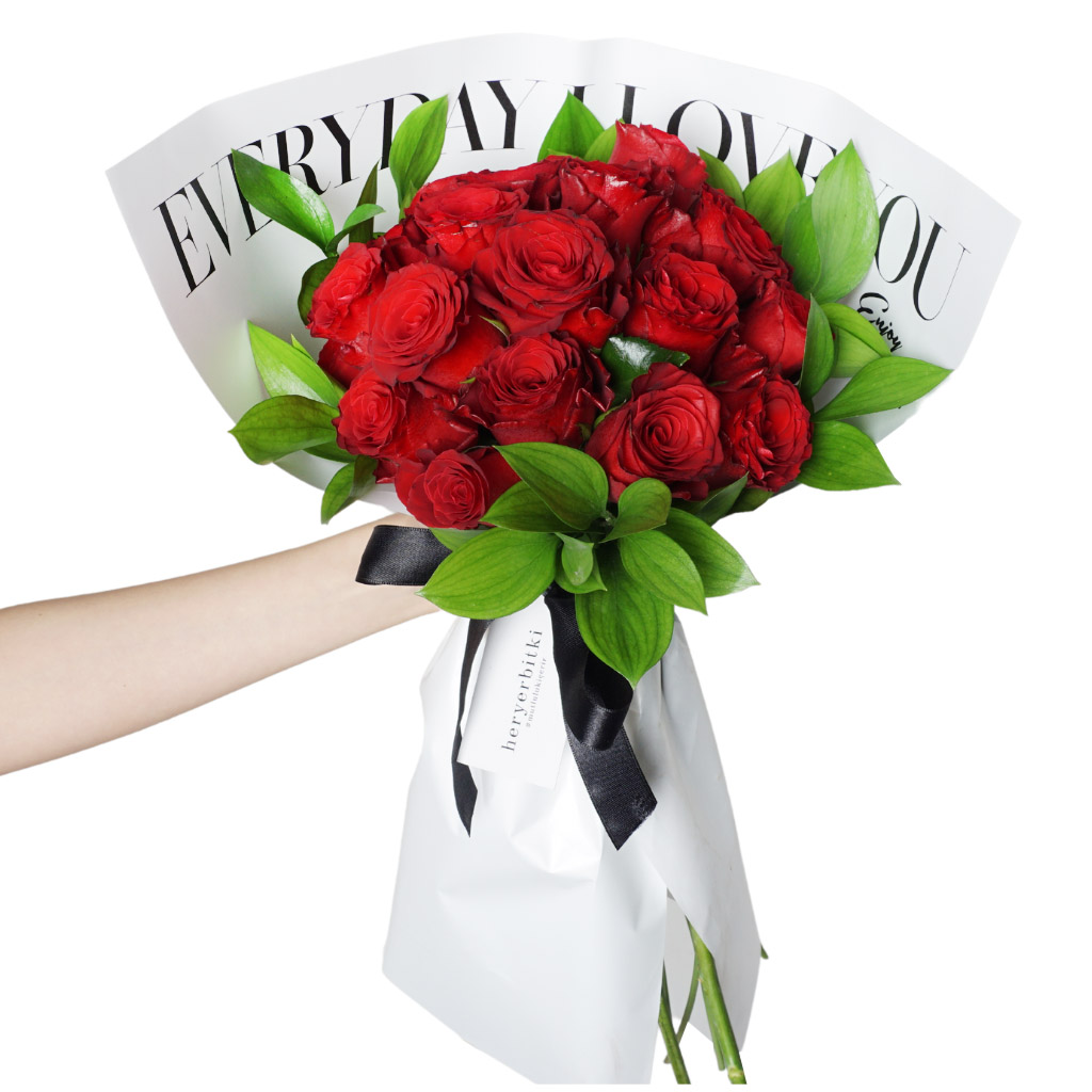 Everyday I Love You Bouquet (Kırmızı Güller Buketi)